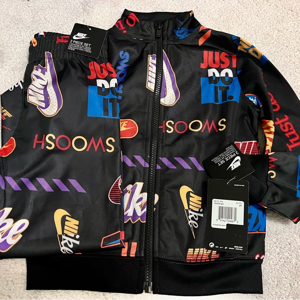 Boys track suit. Nike & Adidas sz 4T & 5T